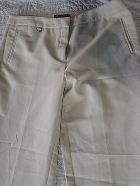 Adrianna Papell Beige Dress Ankle Pants